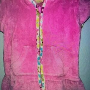 Pink Kids Swim Cover-Up